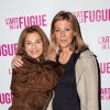 Nicole Calfan et Amanda Sthers lors de l'avant-première du film "L'art de la fugue" au cinéma Gaumont Capucines Opéra à Paris le 3 mars 2015.