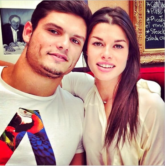 Fanny Skalli et Florent Manaudou à l'occasion de l'anniversaire de la jeune femme, photo issue de son compte Instagram et publiée en juin 2014