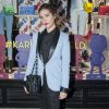 Vahina Giocante assiste au vernissage de l'exposition "Karlywood" par la dessinatrice Tiffany Cooper dans la boutique Karl Lagerfeld, boulevard Saint-Germain. Paris, le 5 mars 2015.