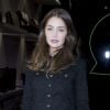 Marie-Ange Casta assiste au vernissage de l'exposition "Karlywood" par la dessinatrice Tiffany Cooper dans la boutique Karl Lagerfeld, boulevard Saint-Germain. Paris, le 5 mars 2015.