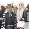 James Goldstein et sa compagne Ilona Guzarevich -  People au défilé de mode "Christian Dior", collection prêt-à-porter automne-hiver 2015/2016, à Paris. Le 6 mars 2015