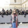 Olivia Palermo -  People au défilé de mode "Christian Dior", collection prêt-à-porter automne-hiver 2015/2016, à Paris. Le 6 mars 2015