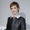 Louise Bourgoin - Backstage au défilé de mode "Christian Dior", collection prêt-à-porter automne-hiver 2015/2016, à Paris. Le 6 mars 2015