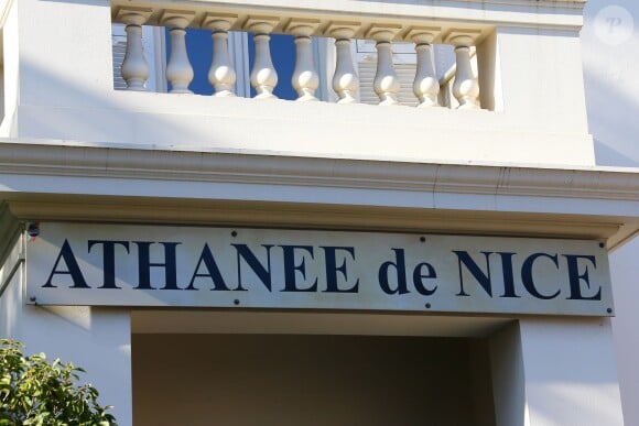 Exclusif - Une cérémonie religieuse en l'honneur de Pascal Brunner s'est tenue à l'Athanée de Nice, le 7 mars 2015.