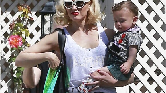 Gwen Stefani : Maman décontractée mais stylée avec son adorable Apollo
