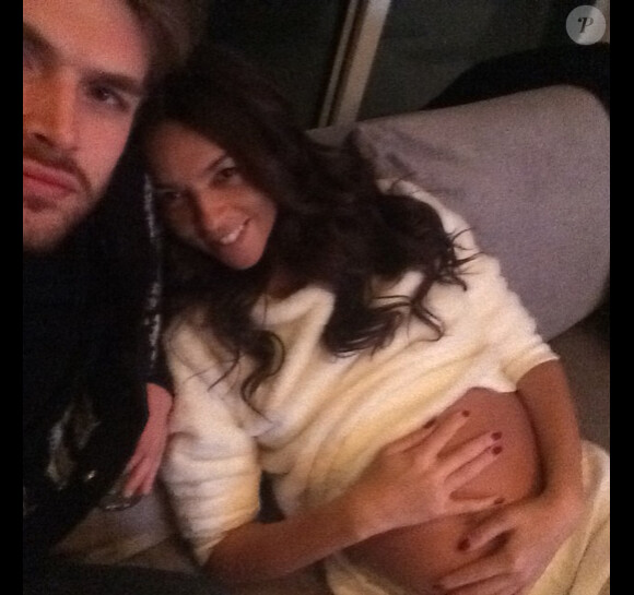Terri Seymour a ajouté une photo à son compte Instagram alors qu'elle était enceinte, le 1er janvier 2015