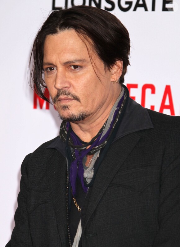 Johnny Depp - Première du film "Mortdecai" à Los Angeles le 21 janvier 2015.