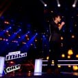 Battle entre Camille Lellouche et Jérémy Charvet dans The Voice 4, sur TF1, le samedi 14 mars 2015