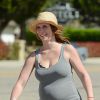 Jennifer Love Hewitt radieuse et très enceinte à Los Alamos, Los Angeles, le 13 mars 2015