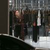 Exclusif - Angelina Jolie fait du shopping chez Saint Laurent à Beverly Hills, le 5 mars 2015. Le magasin est ouvert et privatisé tard dans la soirée pour le plaisir et la discrétion de la jolie actrice.
