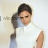 Victoria Beckham assiste au gala de l'amfAR aux Shaw Studios à Hong Kong, le 14 mars 2015.