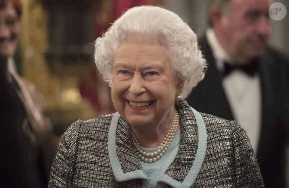La reine Elizabeth II au palais St James le 17 février 2015