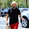 Rick Salomon fait du shopping à Calabasas, le 16 juillet 2014. Rick ne porte plus son alliance depuis l'annonce de son second divorce avec Pamela Anderson.  