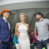 Exclusif - guest, Pamela Anderson et son mari Rick Salomon - Pamela Anderson et son mari Rick Salomon inaugurent le VIP Room Poltu Quatu à Porto Cervo en Italie le 26 juillet 2014.  