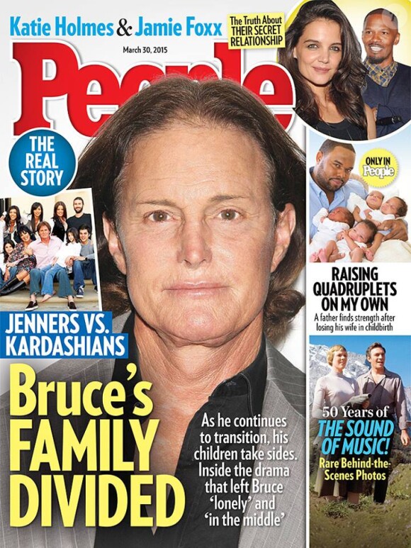 Bruce Jenner fait la une de People du 30 mars 2015