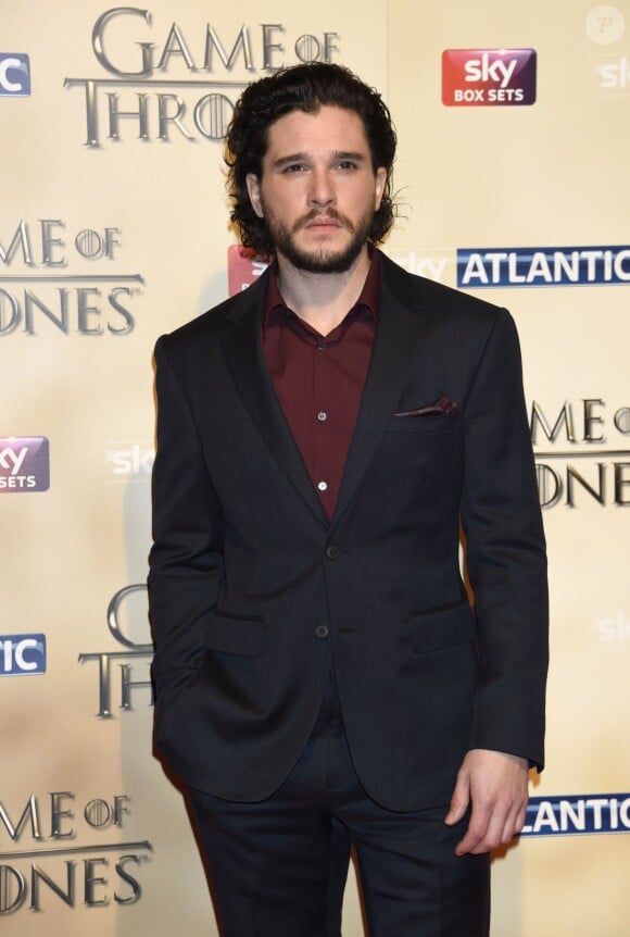 Kit Harington à l'avant-première mondiale de la saison 5 de "Game of Thrones" organisée à Londres, le 18 mars 2015.