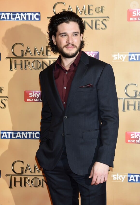 Kit Harington à l'avant-première mondiale de la saison 5 de "Game of Thrones" organisée à Londres, le 18 mars 2015.