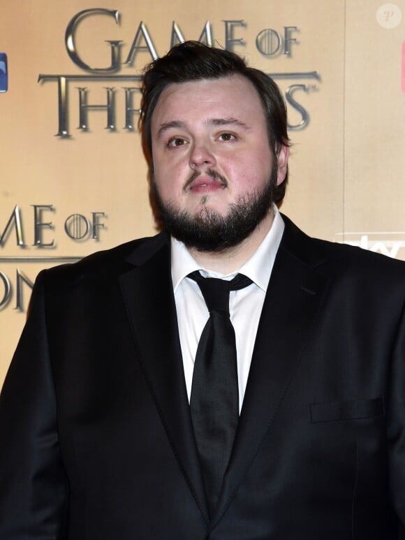 John Bradley à l'avant-première mondiale de la saison 5 de "Game of Thrones" organisée à Londres, le 18 mars 2015.