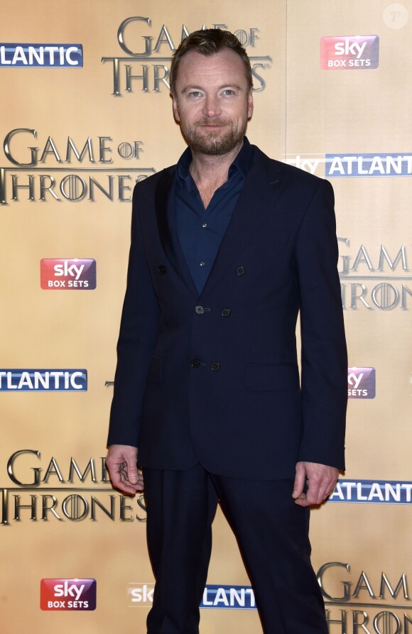 Richard Dormer à l'avant-première mondiale de la saison 5 de "Game of Thrones" organisée à Londres, le 18 mars 2015.