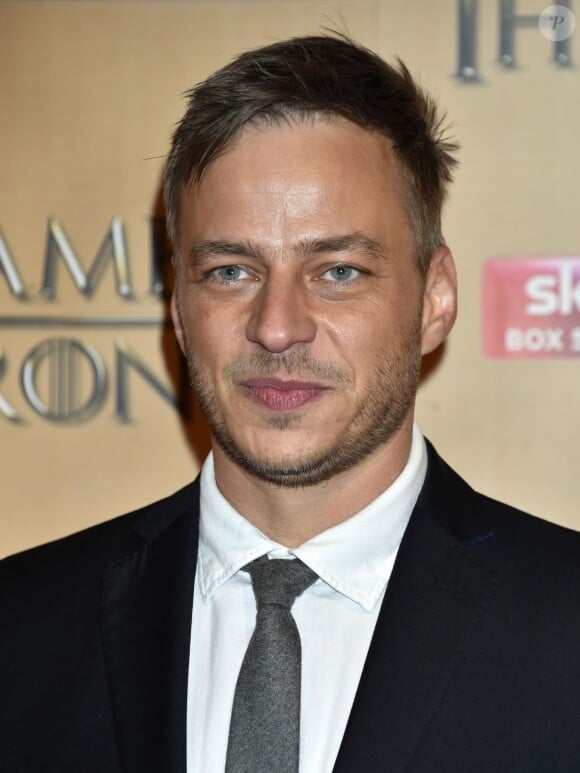 Tom Wlaschiha à l'avant-première mondiale de la saison 5 de "Game of Thrones" organisée à Londres, le 18 mars 2015.