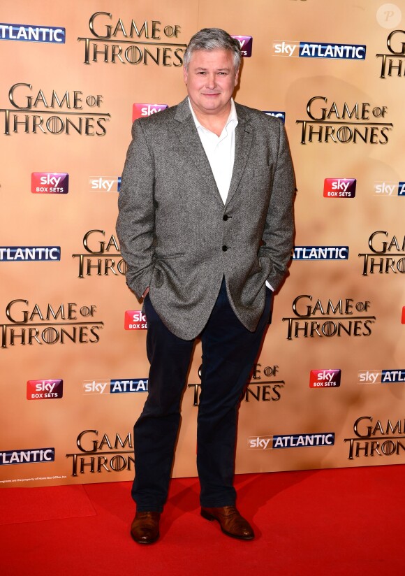 Conleth Hill à l'avant-première mondiale de la saison 5 de "Game of Thrones" organisée à Londres, le 18 mars 2015.