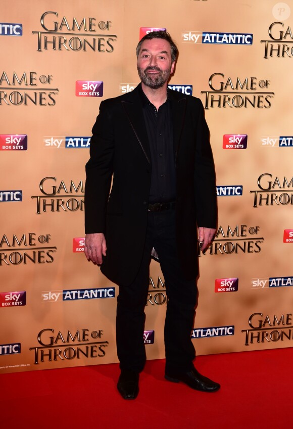 Ian Beattie à l'avant-première mondiale de la saison 5 de "Game of Thrones" organisée à Londres, le 18 mars 2015.