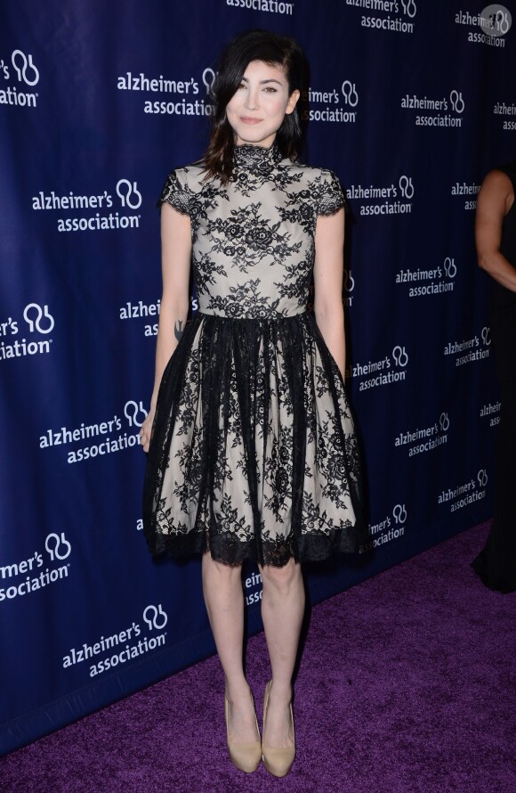 Briana Cuoco lors de la 23ème 'Night At Sardi's' au bénéfice de l'association Alzheimer's Association à l'hôtel Beverly Hilton le 18 mars 2015