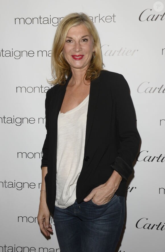 Exclusif - Michèle Laroque - Soirée Cartier au concept store Montaigne Market à Paris. Le 30 septembre 2014.