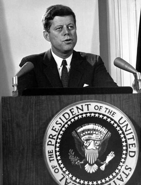 John F. Kennedy en 1962
