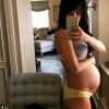 Hilaria Baldwin enceinte de son second enfant a ajouté une photo à son compte Instagram, le 21 mars 2015