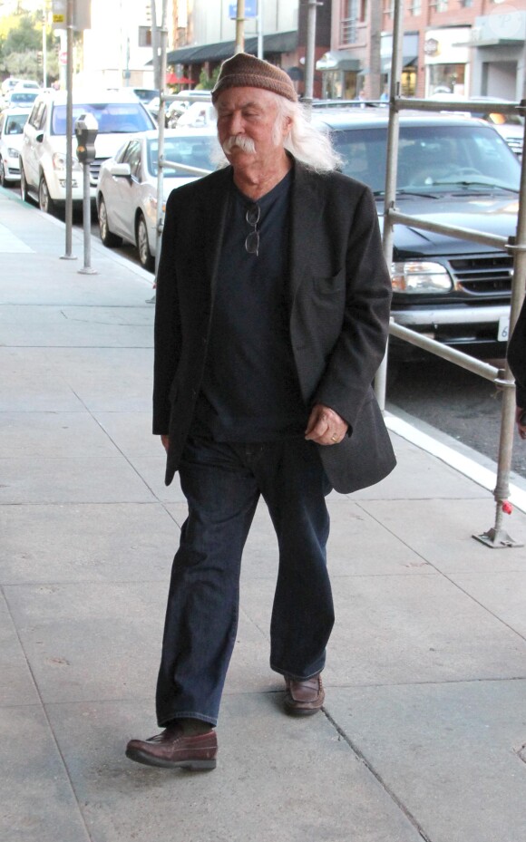 David Crosby à Beverly Hills, le 6 janvier 2015.