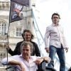 File photo dated 01/09/08 of (left - right) Jeremy Clarkson, James May and Richard Hammond as Top Gear host Clarkson has been suspended by the BBC following a fracas with a producer. Tuesday March 10, 2015. Photo by Matt Crossick/PA Wire/ABACAPRESS.COM11/03/2015 - London