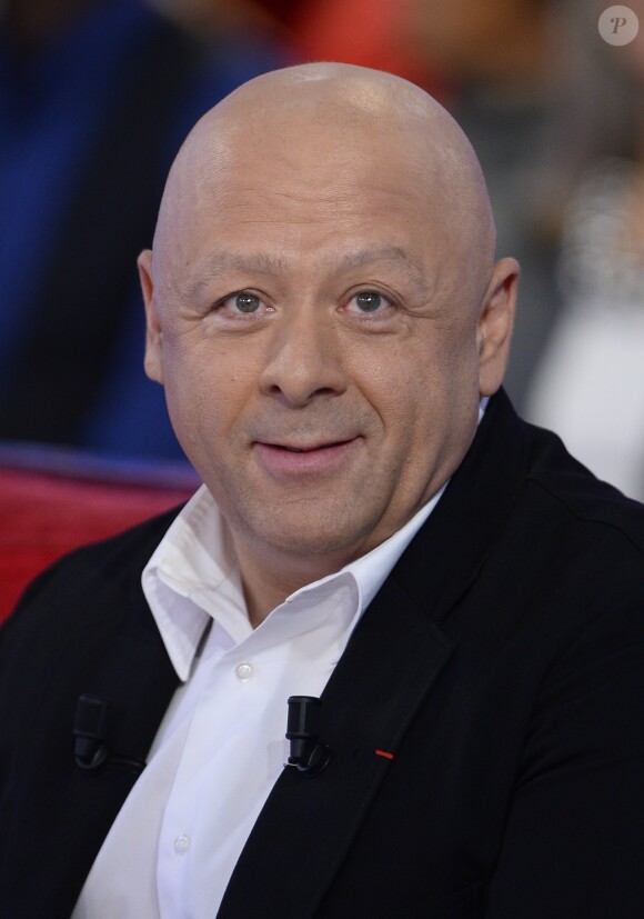 Thierry Marx dans l'émission Vivement Dimanche à Paris le 9 décembre 2014.