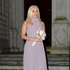 Exclusif - Lady Gaga demoiselle d'honneur au mariage de sa meilleure amie d'enfance à la Nouvelle-Orléans, le 20 mars 2015.