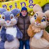 Frédéric Michalak célèbre le printemps à Disneyland Paris. Mars 2015