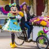Ana Girardot célèbre le printemps à Disneyland Paris. Mars 2015