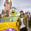 Yohan Cabaye célèbre le printemps à Disneyland Paris. Mars 2015