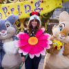 Caroline de Maigret célèbre le printemps à Disneyland Paris. Mars 2015