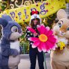 Caroline de Maigret célèbre le printemps à Disneyland Paris. Mars 2015