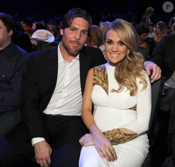 Carrie Underwood et Mike Fisher - 2014 American Country Countdown Awards à Nashville, Tennessee, le 15 décembre 2014