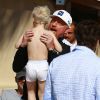 Boris Becker et son petit Amadeus, à Miami, le 29 mars 2015