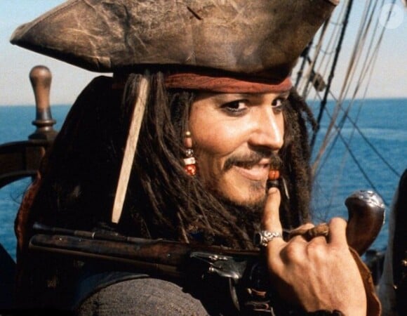 Johnny Depp en capitaine Jack Sparrow.