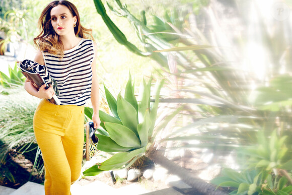 Leighton Meester, nouvelle égérie de la nouvelle campagne de la marque de chaussures du créateur Jimmy Choo pour la collection printemps-été 2015.  Gossip Girl's Leighton Meester is the star of a stylish new Spring Summer 2015 campaign for shoe designer Jimmy Choo.30/03/2015 - New York