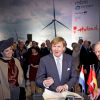Le roi Willem-Alexander et la reine Maxima des Pays-Bas en visite à Hambourg le 19 mars 2015