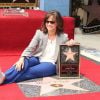 Sally Field reçoit son étoile sur le Walk of Fame à Hollywood le 5 mai 2014.