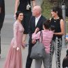 Bruce Willis et son ex-femme Demi Moore ainsi que sa nouvelle épouse Emma Heming sont venus soutenir leur fille Rumer, qui participe à la nouvelle saison de l'émission  "Dancing with the Stars" à Hollywood le 16 mars 2015. 