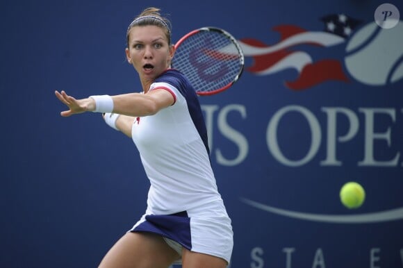 Simona Halep à l'US Open à New York le 2 septembre 2013. 