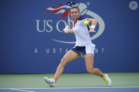 Simona Halep à l'US Open le 2 septembre 2013. 