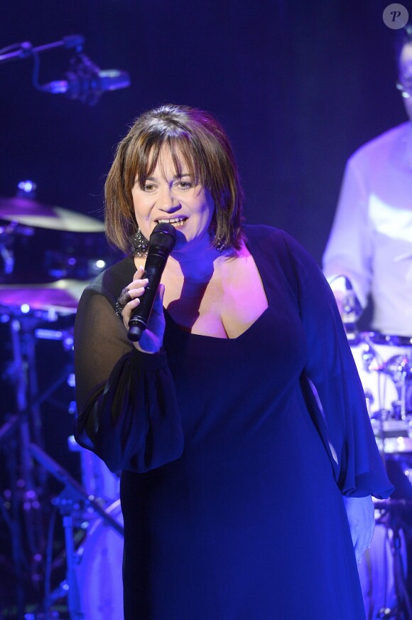 Lisa Angell - Concert au théâtre de la Madeleine à Paris, le 17 novembre 2014.