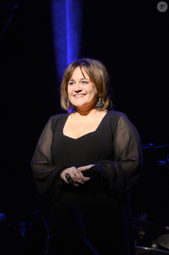 Lisa Angell - Concert au théâtre de la Madeleine à Paris, le 17 novembre 2014.